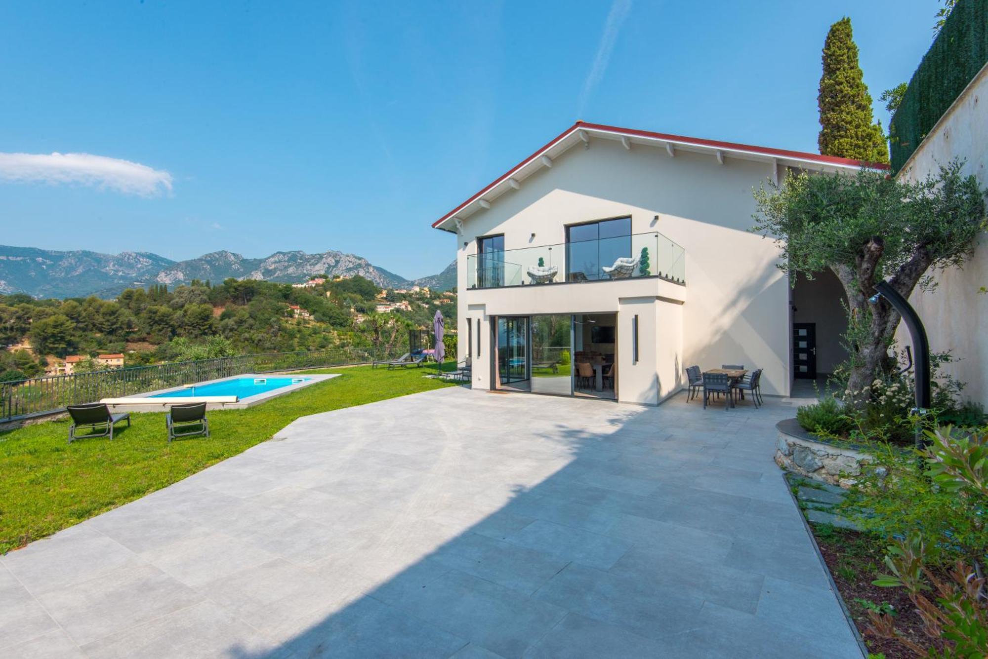 Jolie Maison Au Calme Menton Luaran gambar